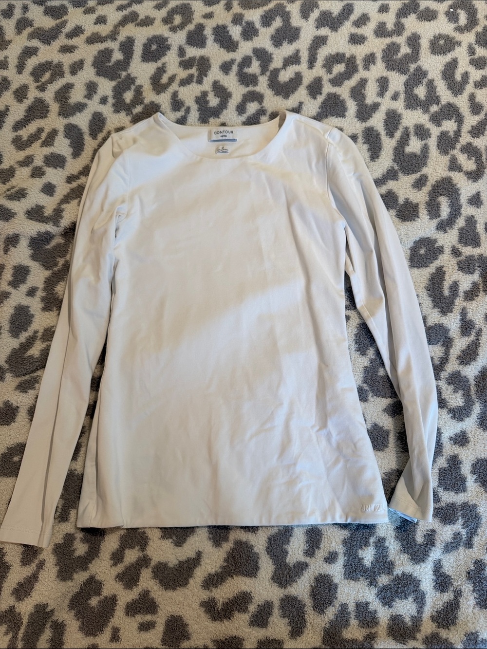 Aritzia Long Sleeve Contour Crewneck Top